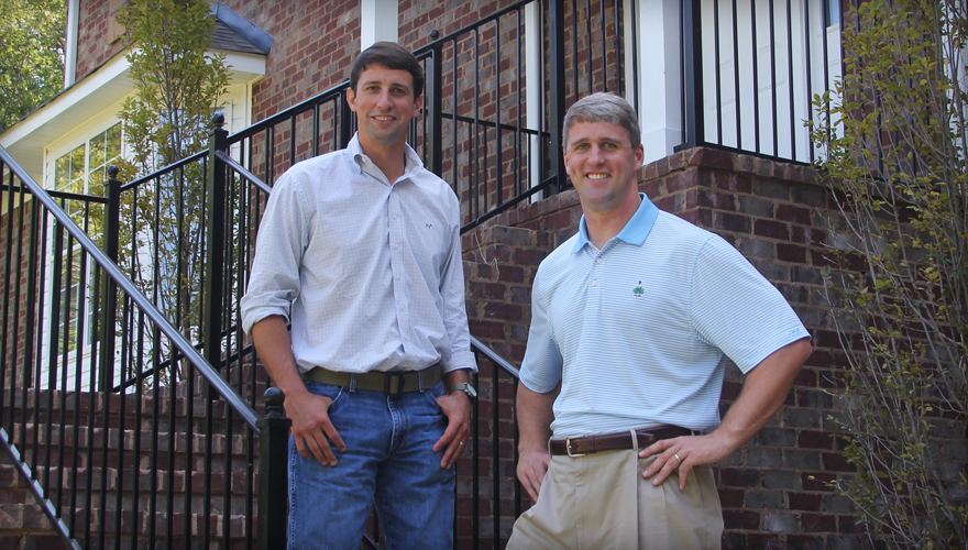 Brodie Croyle and Clint Johnston