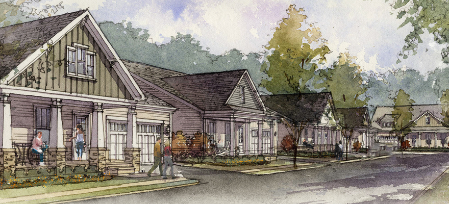 New homes in Montevallo Park near Mountain Brook by Tower Homes