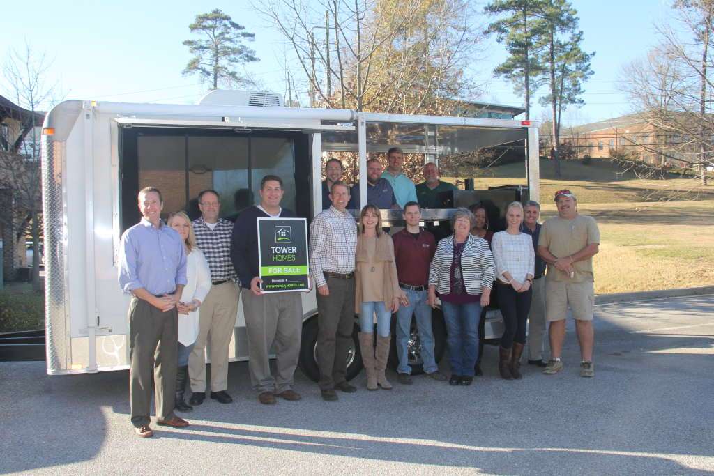 Doug Delong from 84 Lumber made us a delicious lunch!