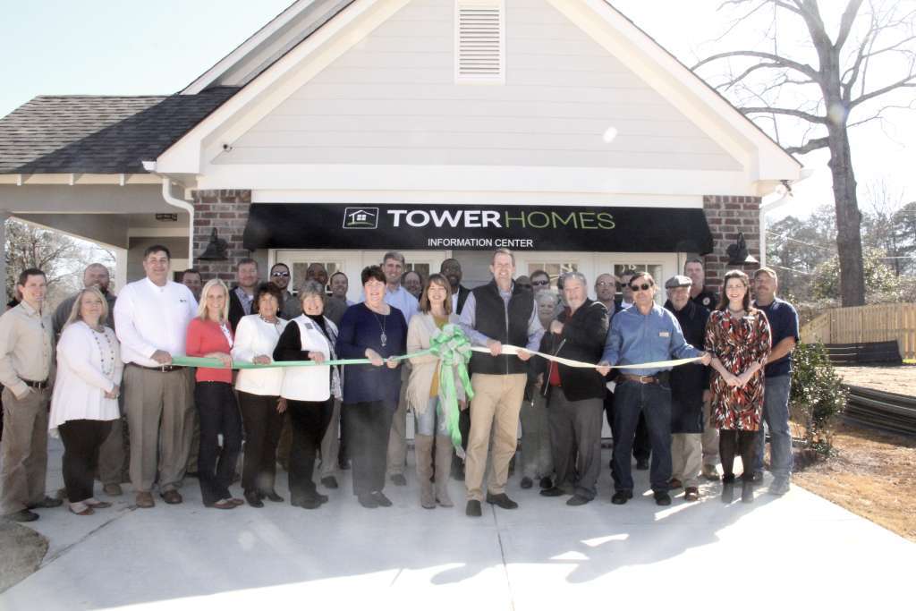 Ribbon Cutting Ceremony in Montevallo Park - a new home community in Irondale