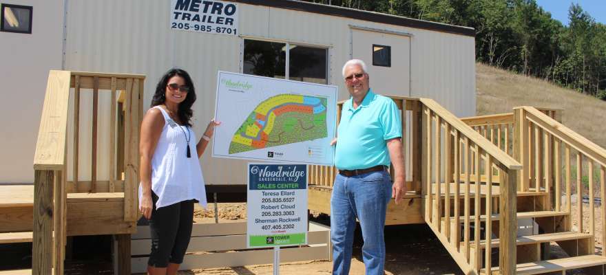New homes in Woodridge in Gardendale by Tower Homes is Open