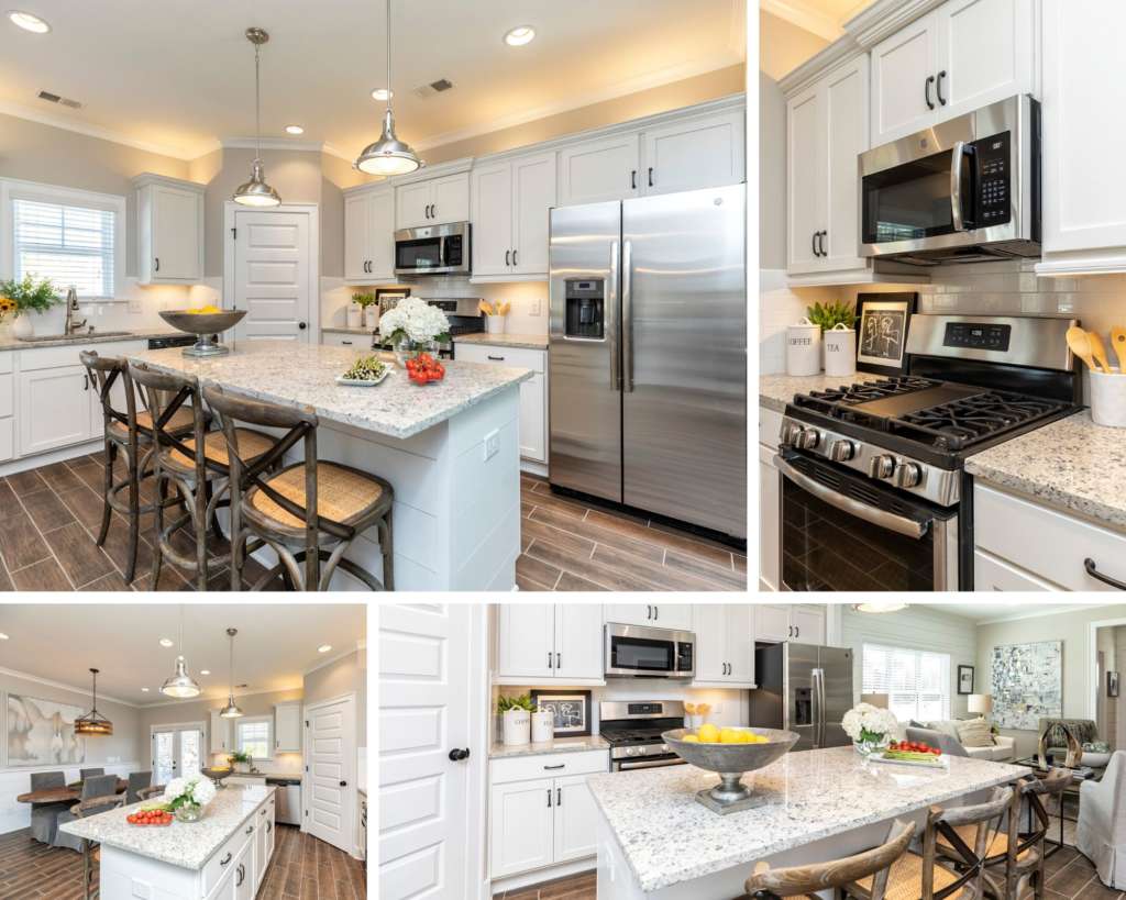 The inspired kitchen in the new designer home in Irondale Edward