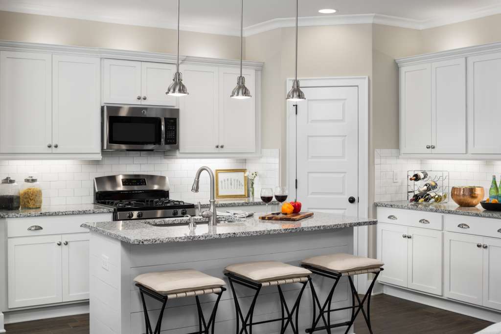 a kitchen like those in the Halcyon homes