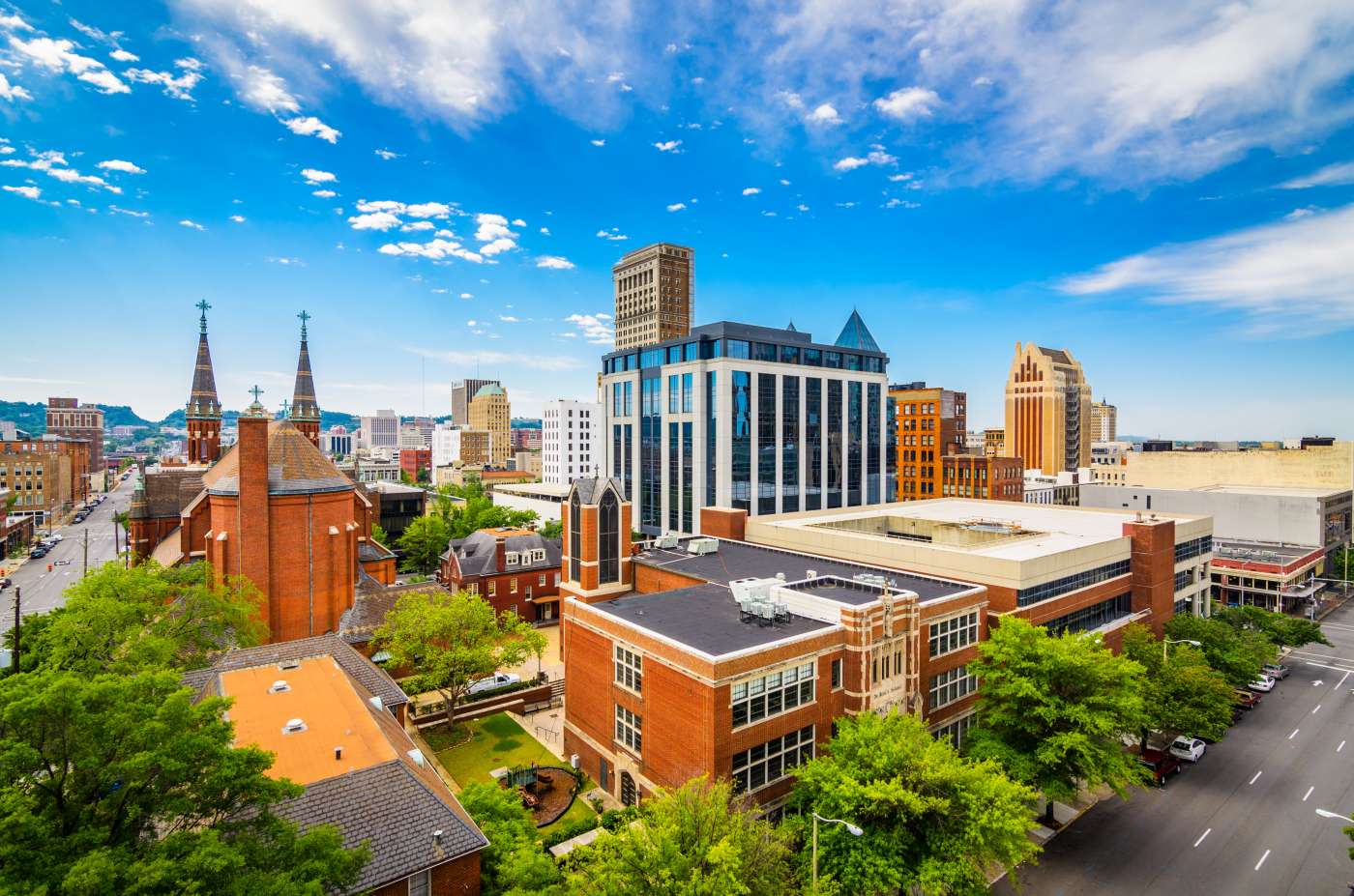 Birmingham, Alabama city skyline