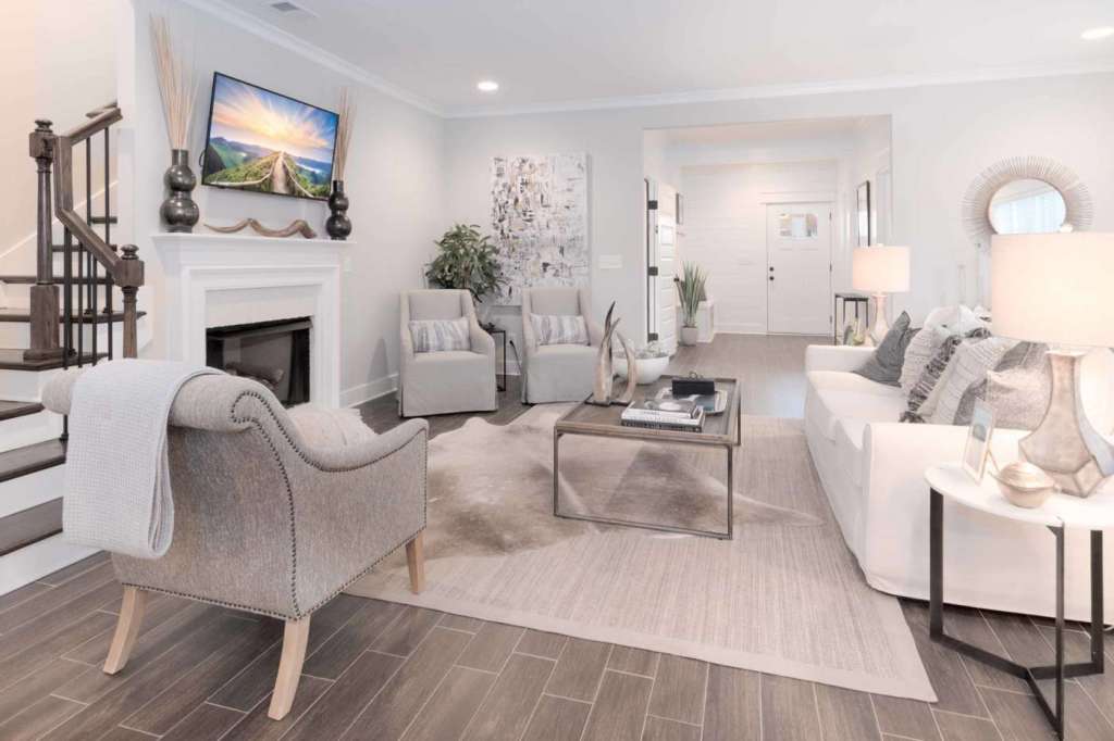 a family room in Halcyon in Trussville