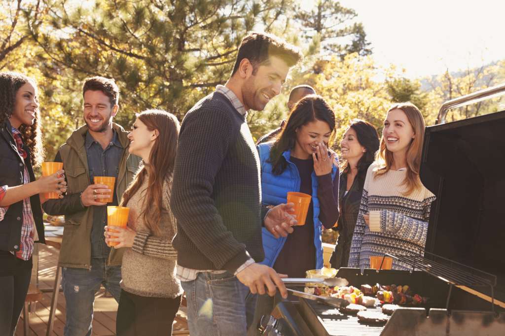Grilling with winter furniture in Trussville Monkey Business Images © Shutterstock