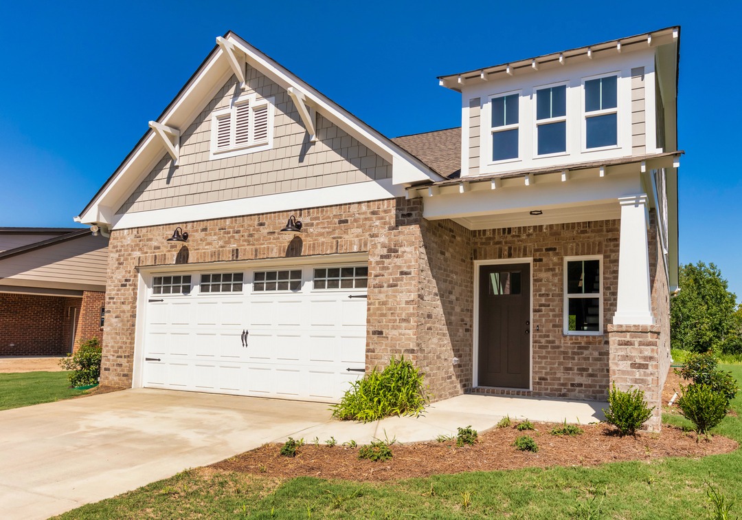 The exterior of a craftsman style home in oxmoor grove