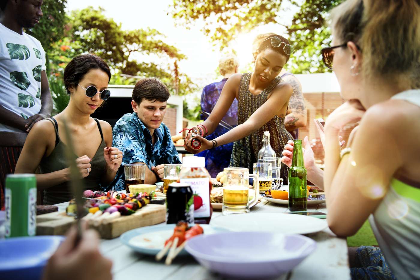 A summer party in a new backyard Rawpixel.com © Shutterstock