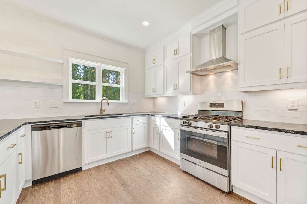 A Kitchen in the model home