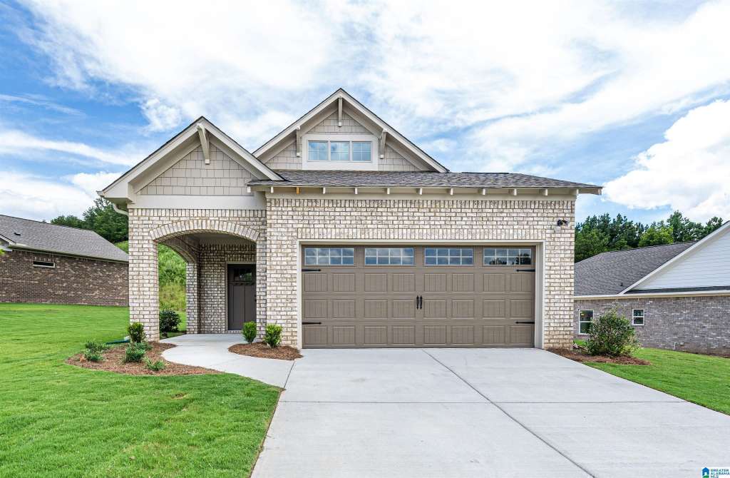 A new construction home in Homewood, Alabama