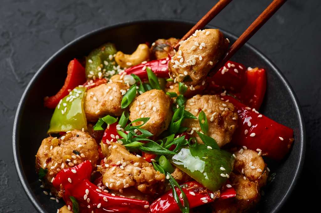 Asian dish at Red Pearl Kravtzov © Shutterstock